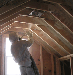  CA attic spray foam insulation